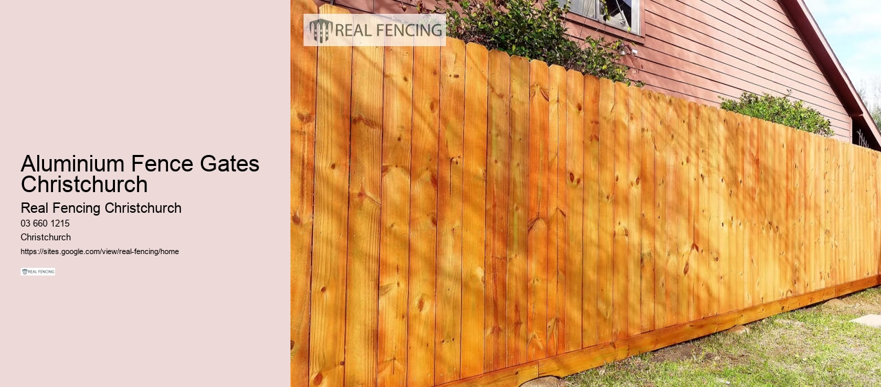 metal fencing chch