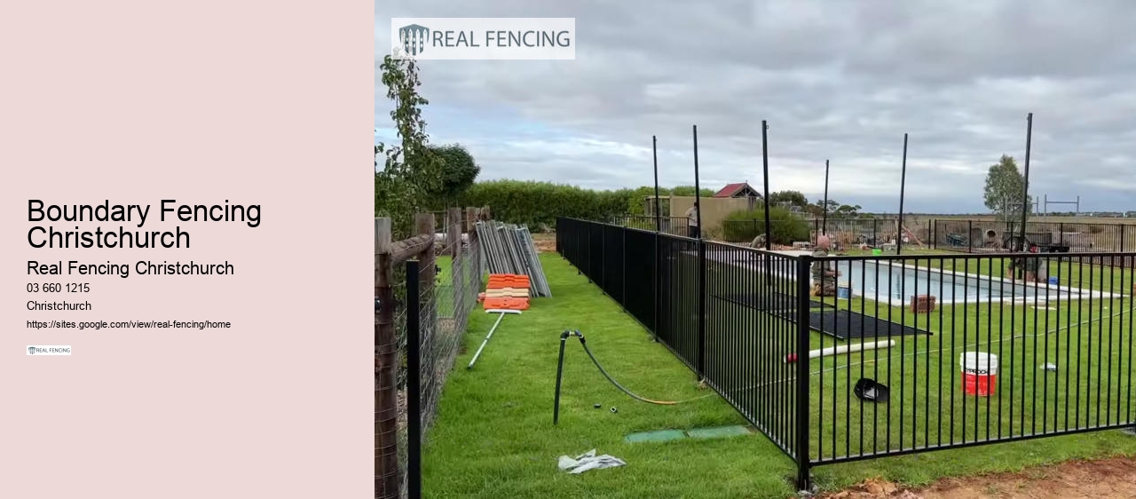 fences and gates christchurch