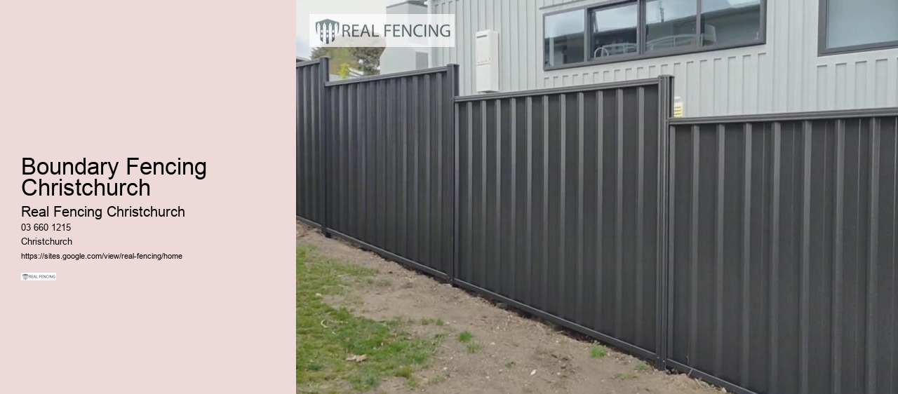 outdoor fencing nz