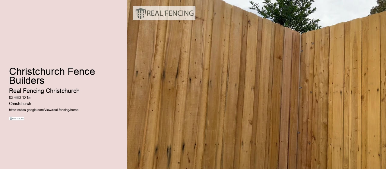 Christchurch Fence Builders