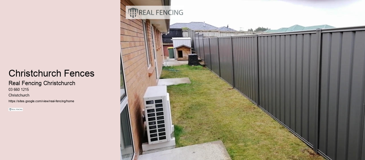 christchurch fence contractor