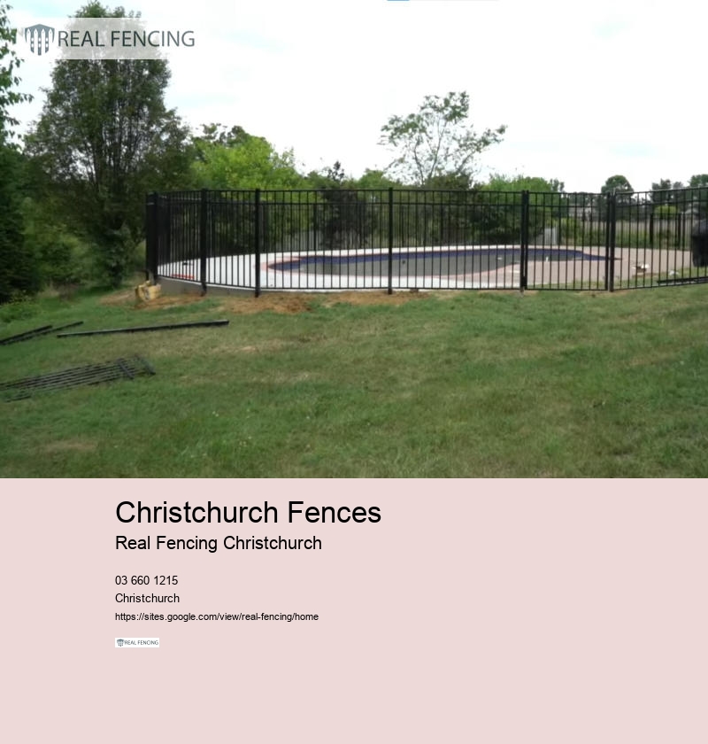 fence and gate christchurch