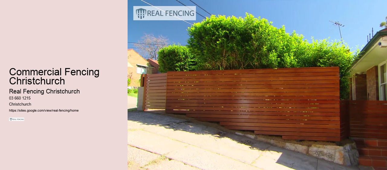 Commercial Fencing Christchurch