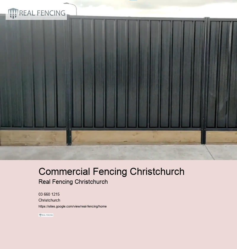 timber fence christchurch