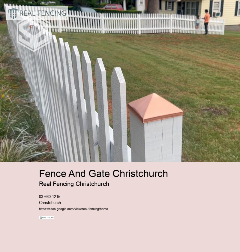 fencing timber christchurch