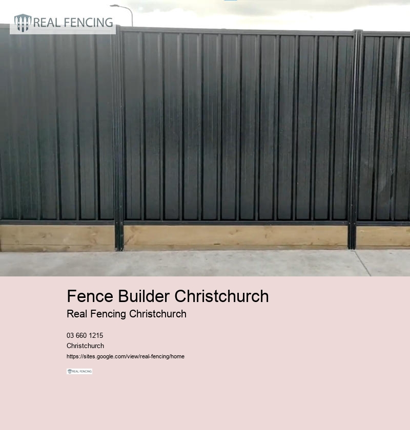 fence contractor christchurch