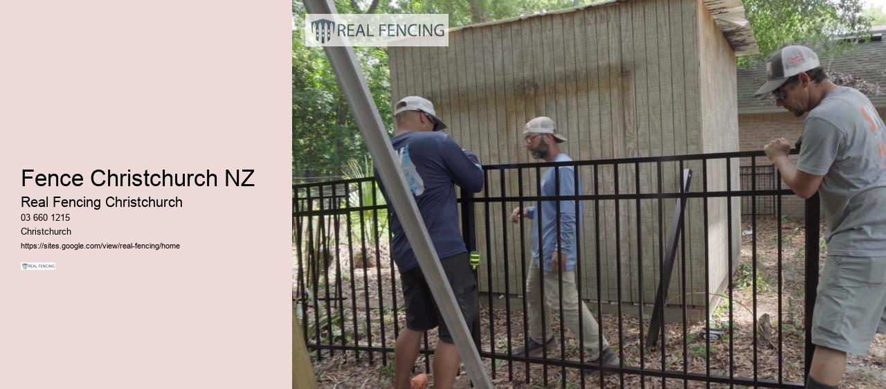 christchurch fence builders