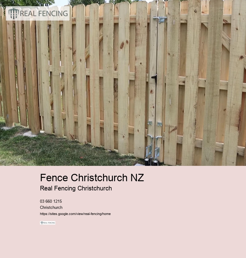steel fence christchurch
