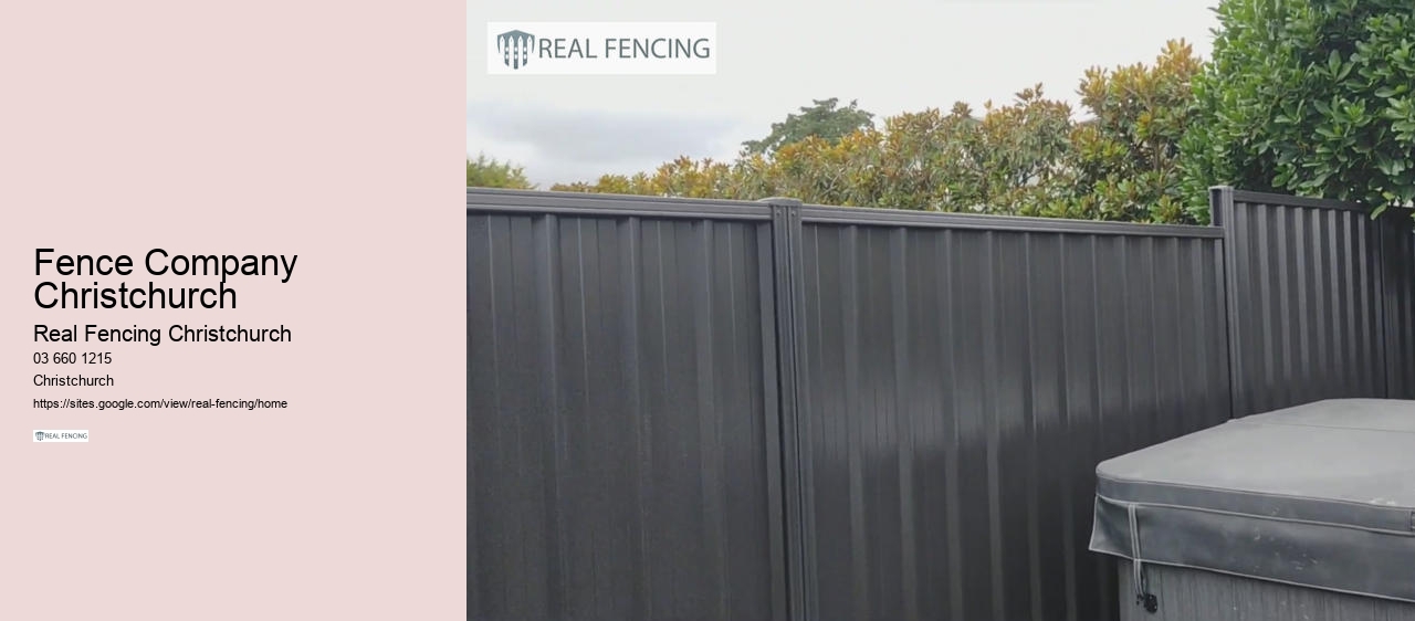 fence repair christchurch