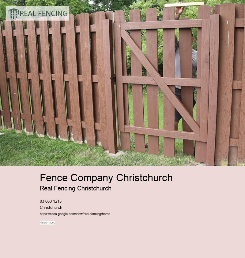 boundary fencing christchurch
