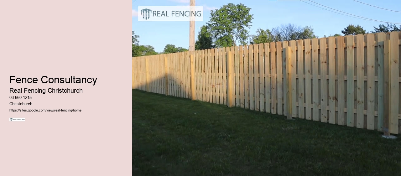 timber fence christchurch