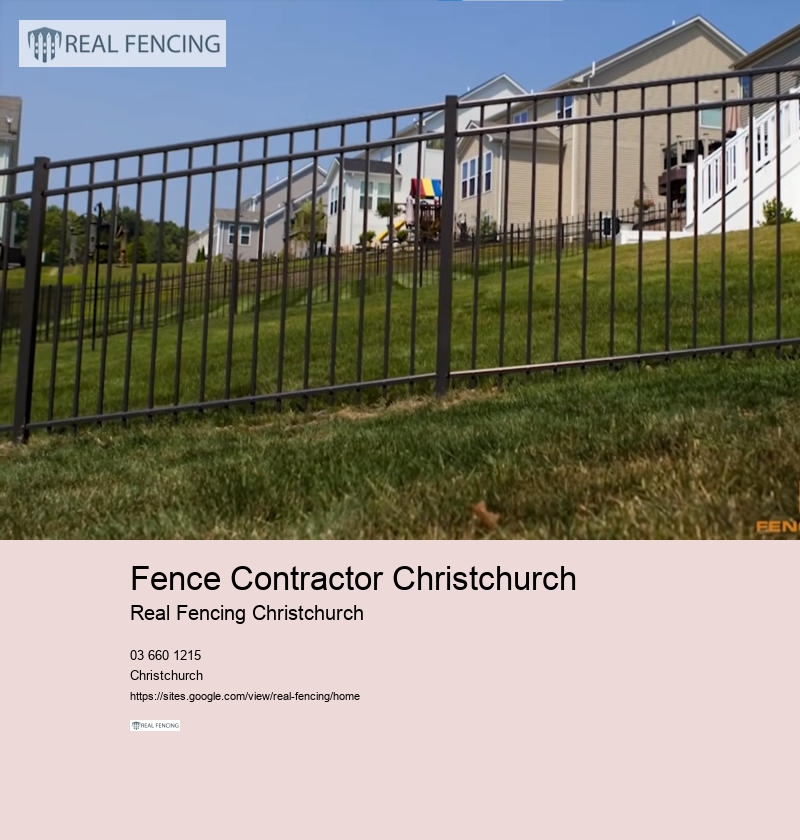pvc fencing chch