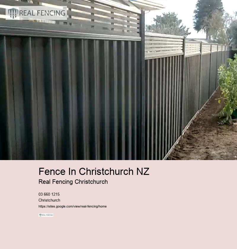 vinyl fence christchurch