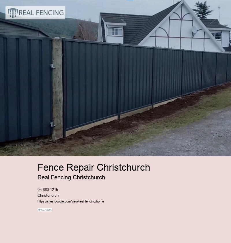 garden fencing christchurch nz