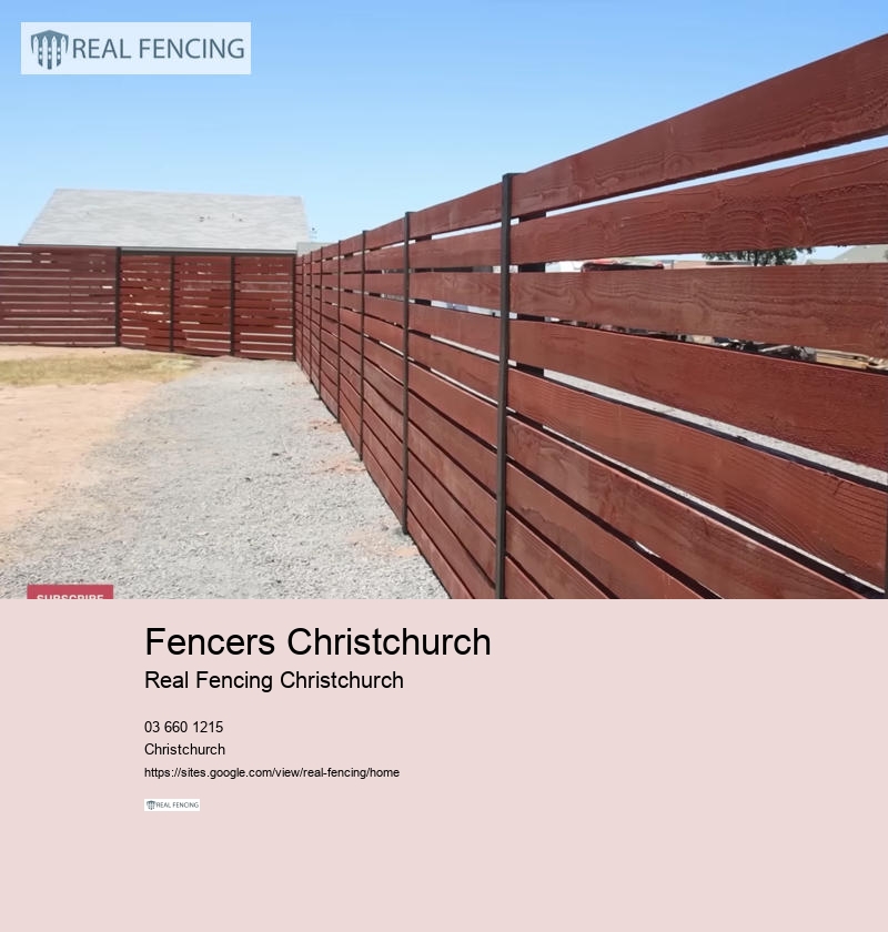 christchurch timber fencing