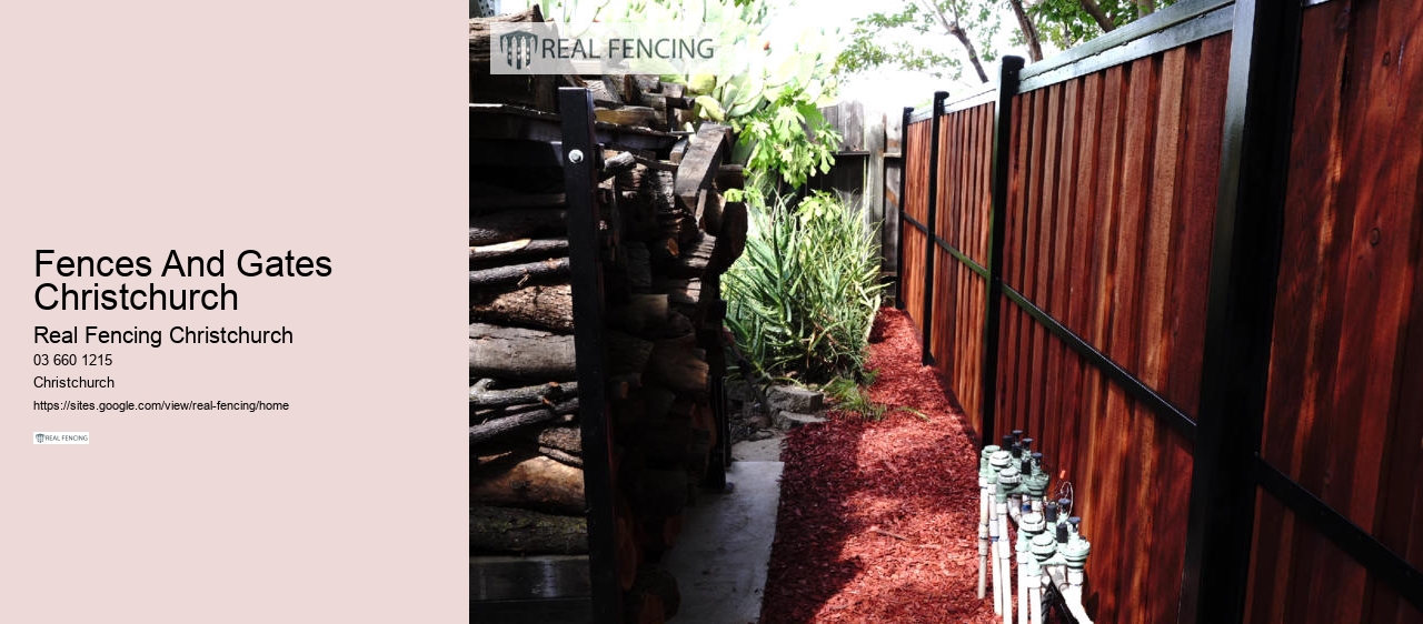fence builders christchurch