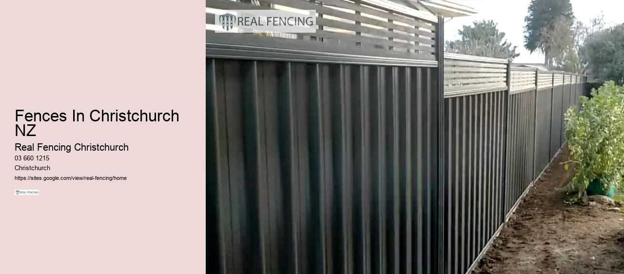 fence builders chch
