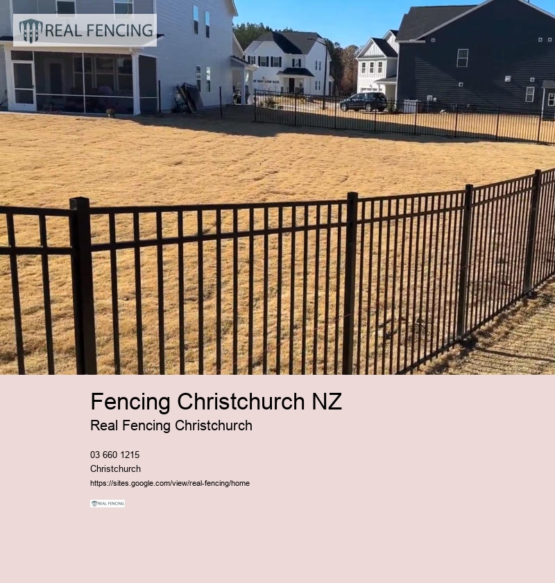 fencing timber christchurch