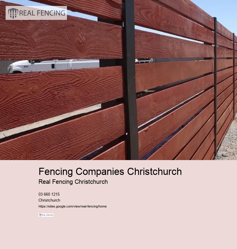 fence posts christchurch nz