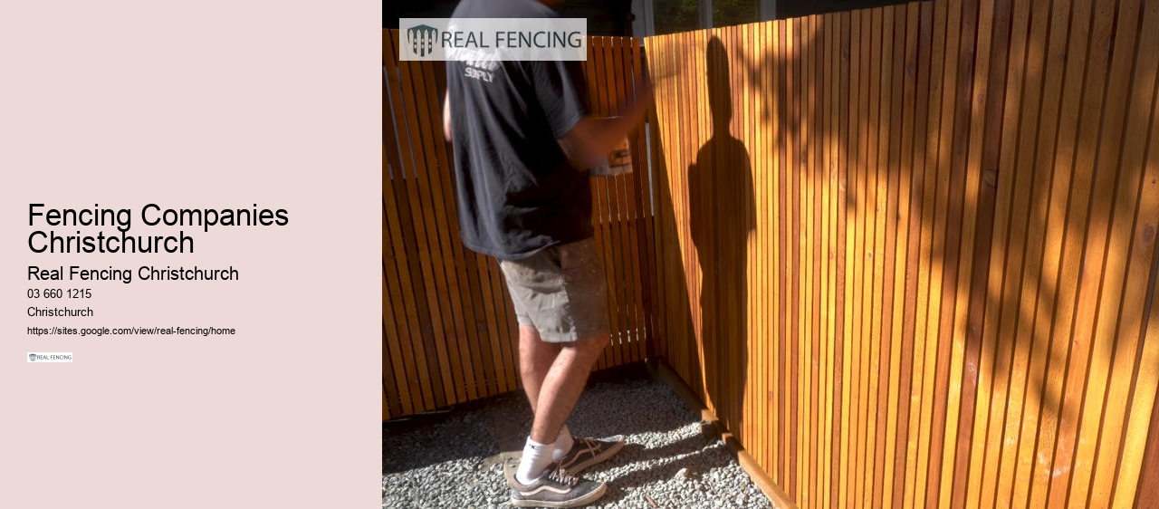 metal fences christchurch nz