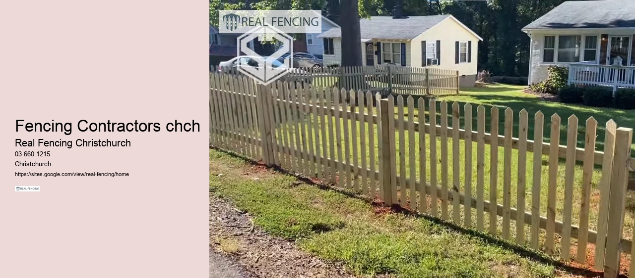 Fencing Contractors chch