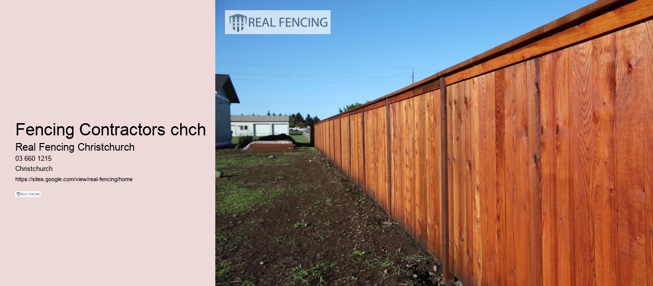 fence builder christchurch