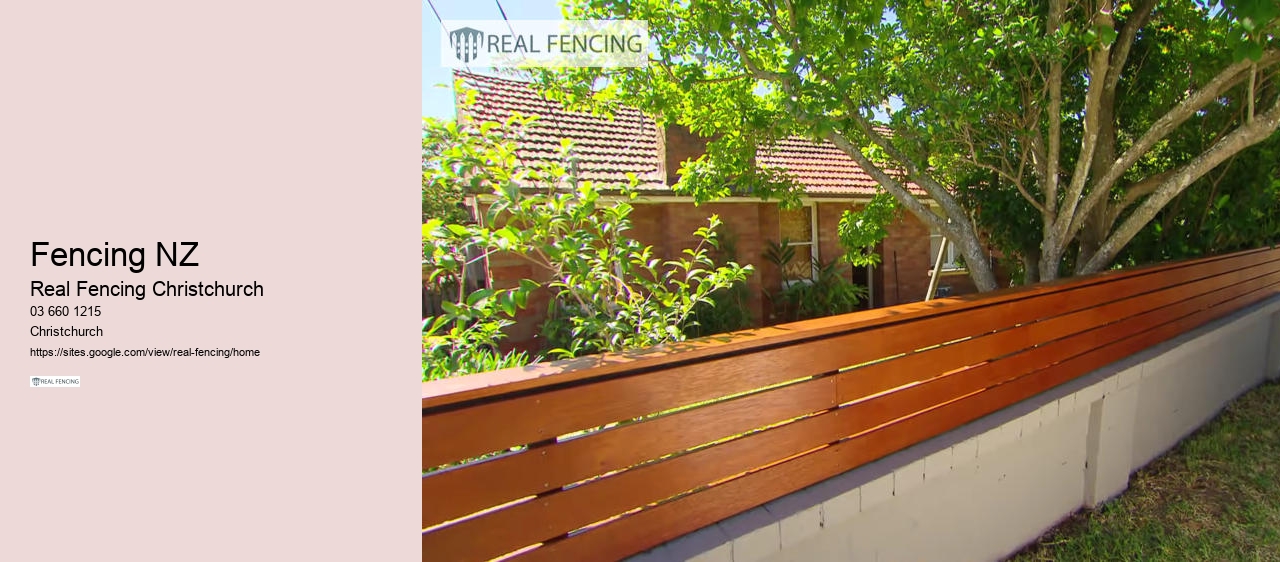boundary fencing christchurch