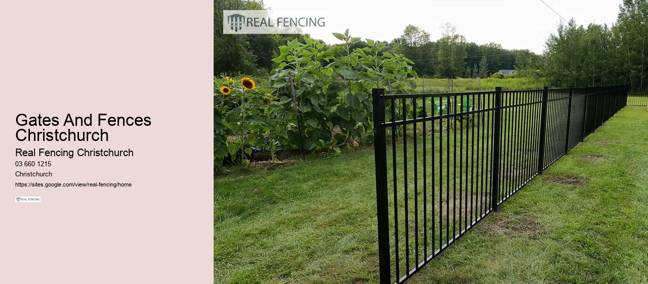 fence installers christchurch