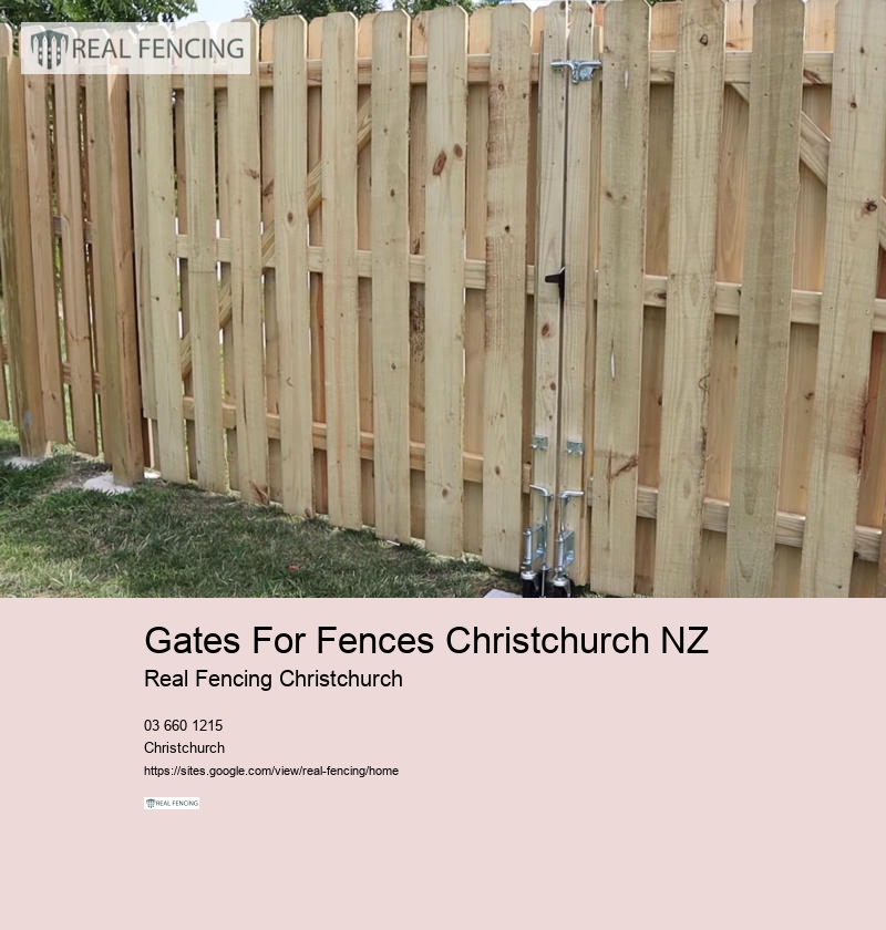 Gates For Fences Christchurch NZ