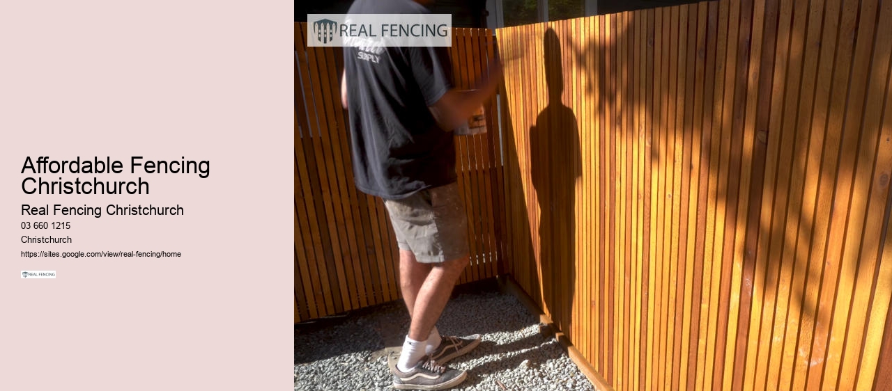 fencing contractors christchurch nz