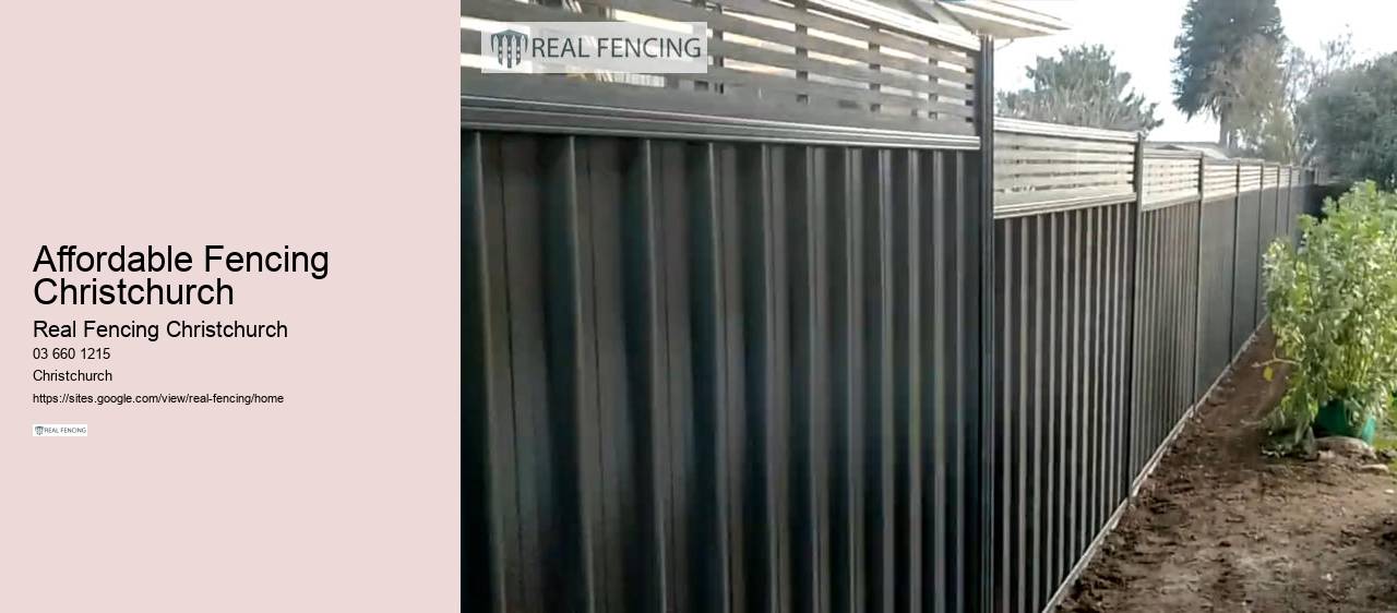 kwila wood fencing christchurch