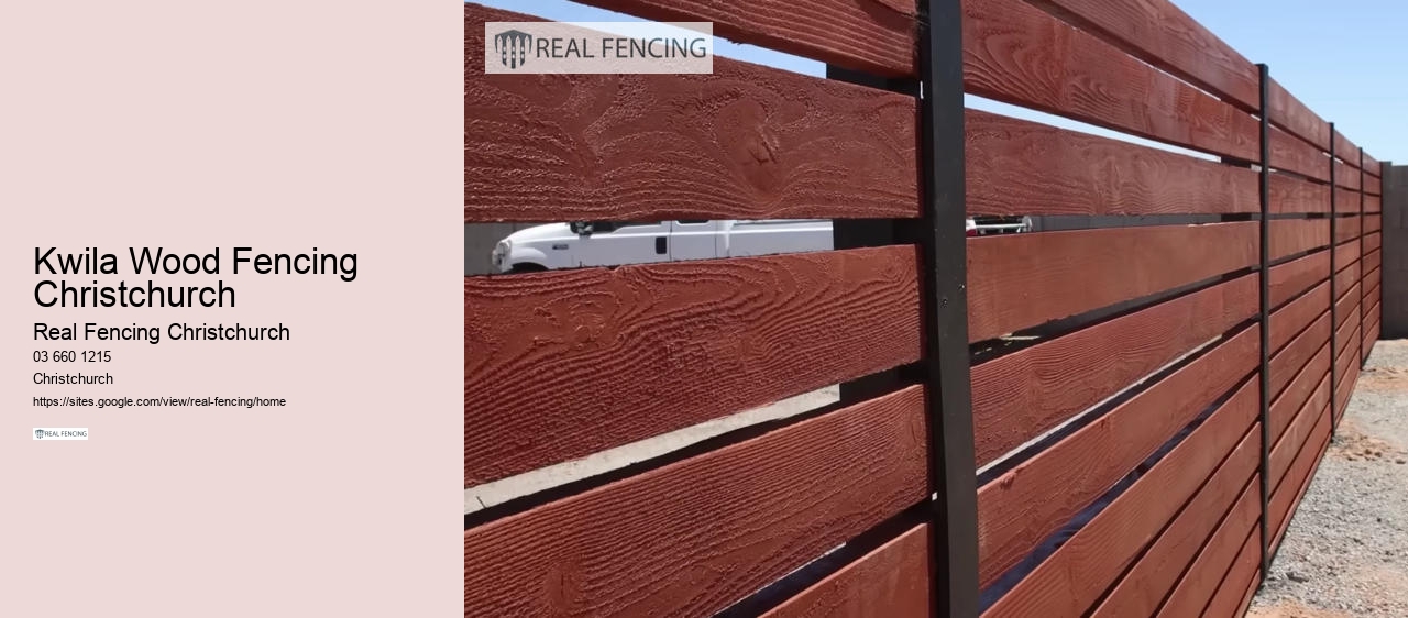 black pvc fence nz