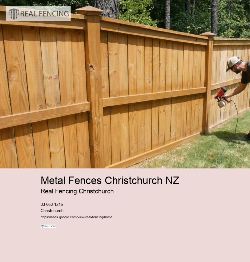Metal Fences Christchurch NZ