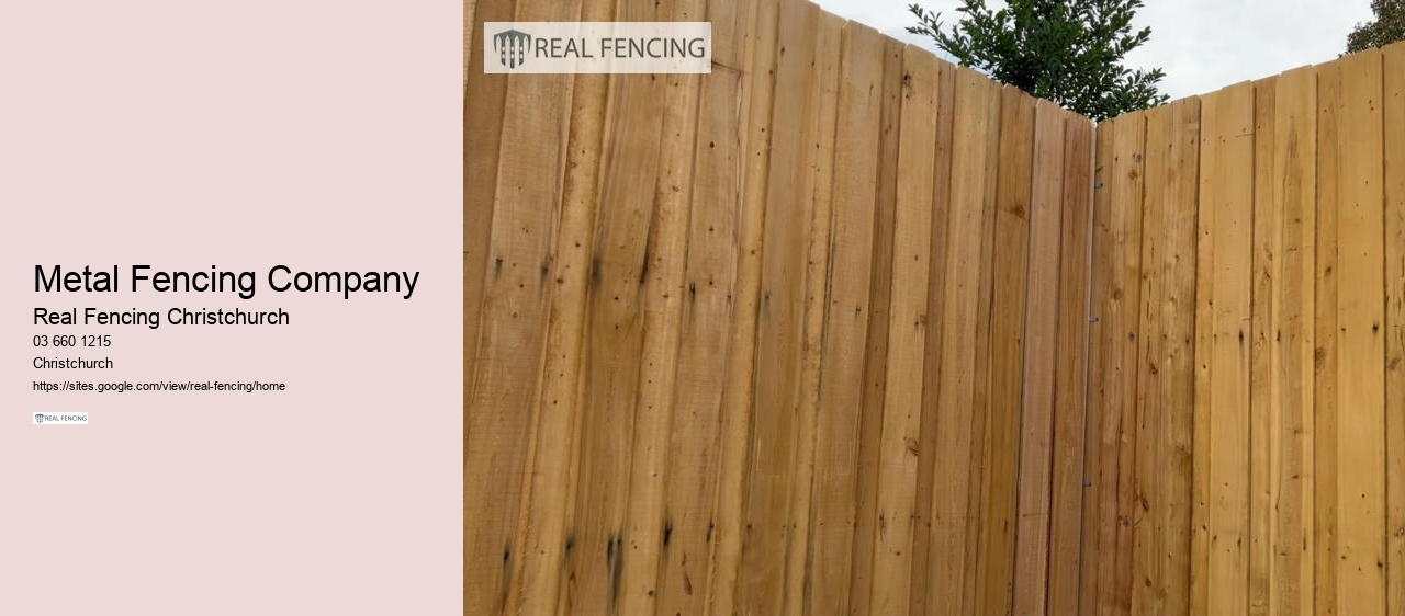 steel fence christchurch