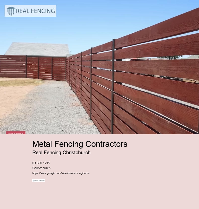 Metal Fencing Contractors