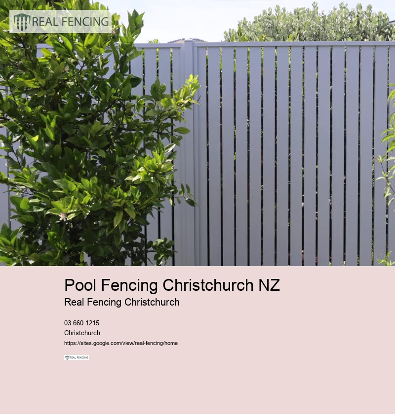 Pool Fencing Christchurch NZ