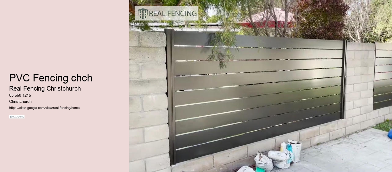 pvc fencing christchurch nz