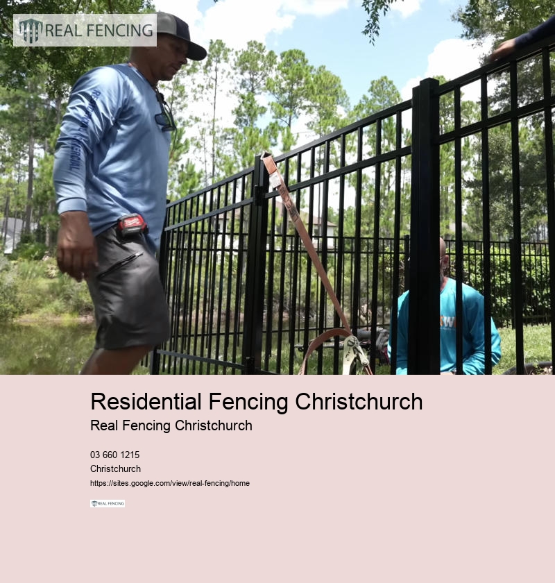 Residential Fencing Christchurch
