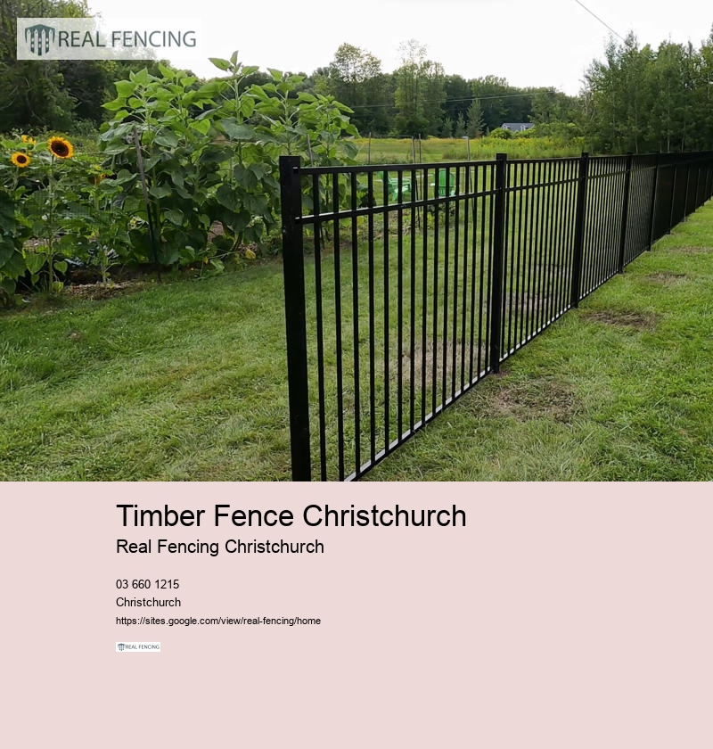 Timber Fence Christchurch