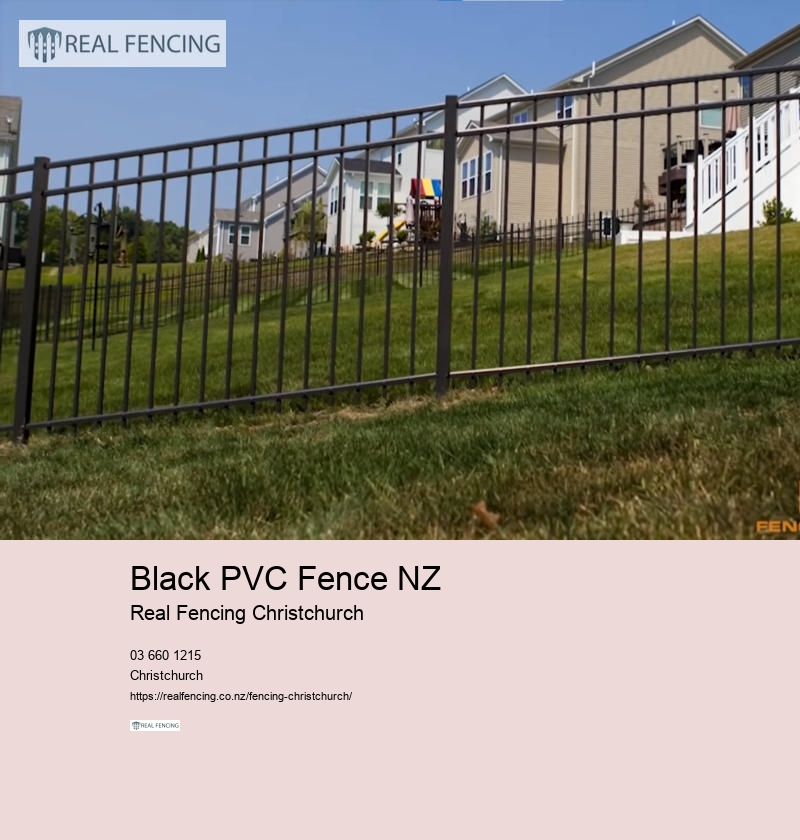 pvc fencing chch