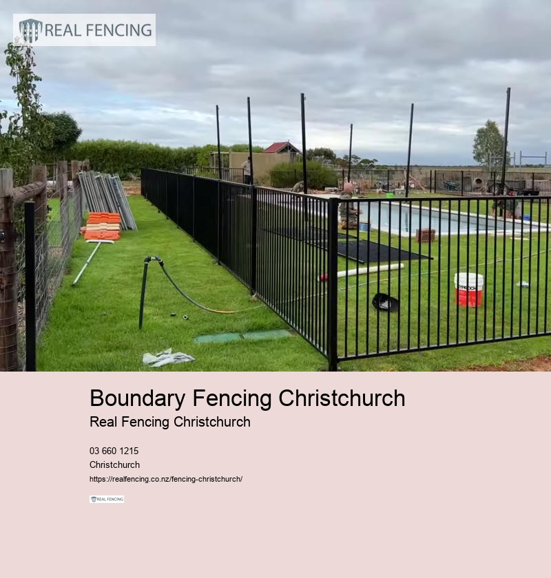 fence contractor christchurch