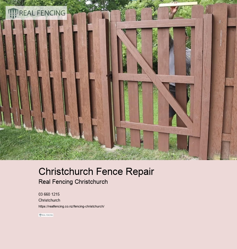 christchurch fence contractor