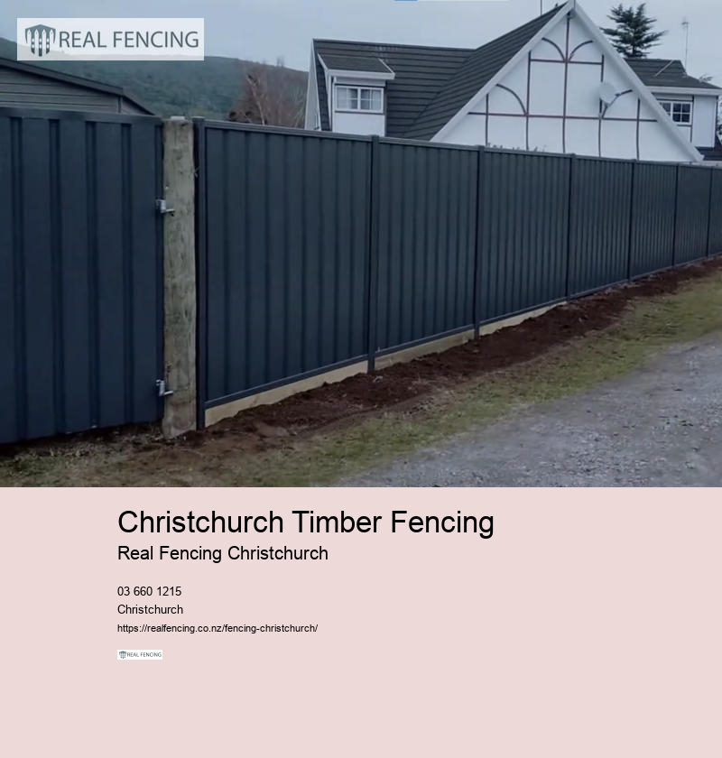fencing christchurch nz