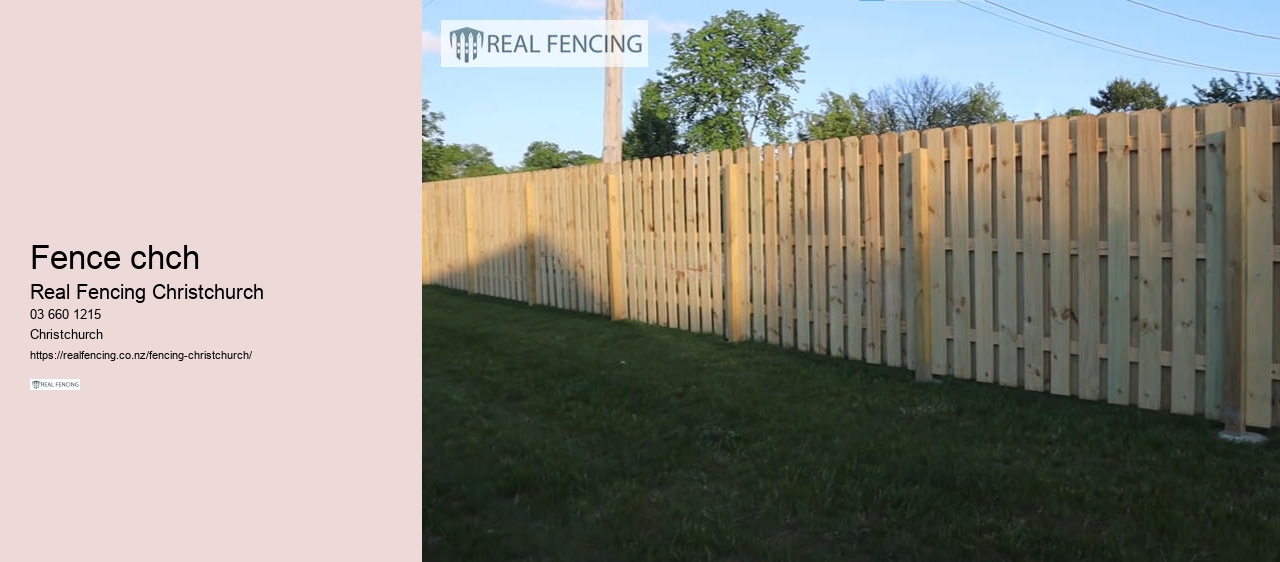 christchurch timber fencing