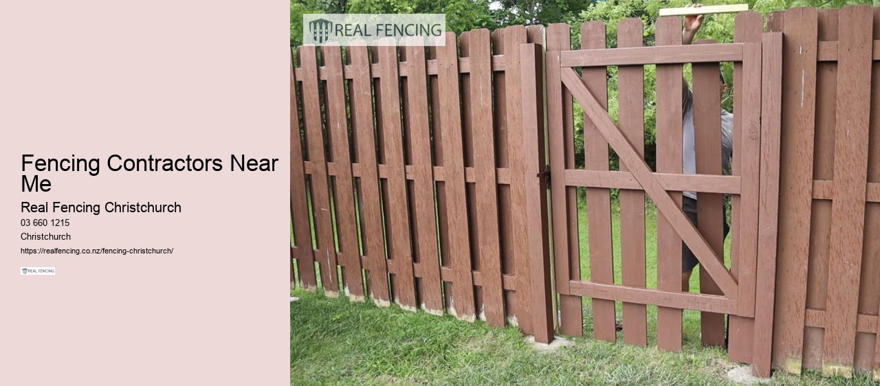 kwila wood fencing christchurch