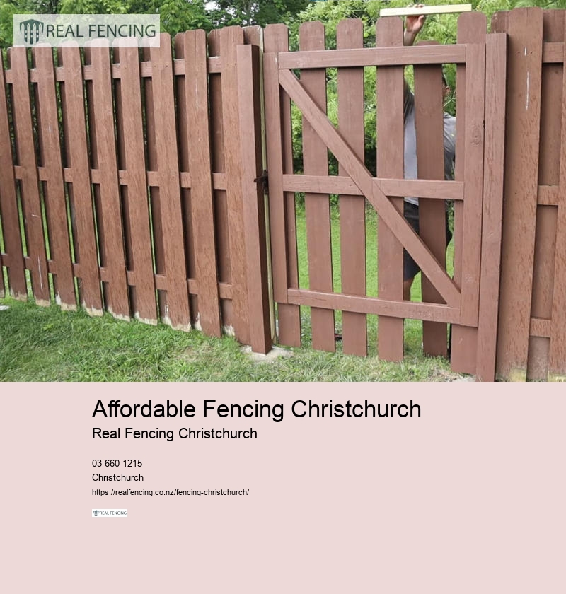 fence palings christchurch