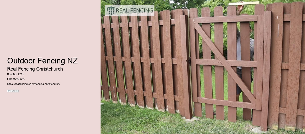 Outdoor Fencing NZ