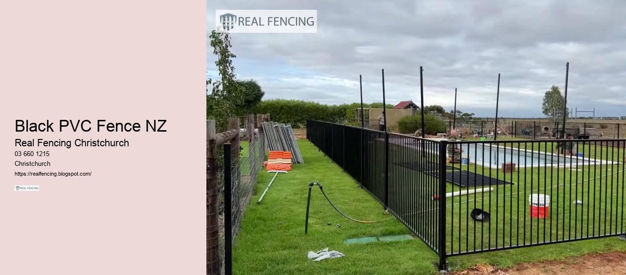 pvc fence christchurch