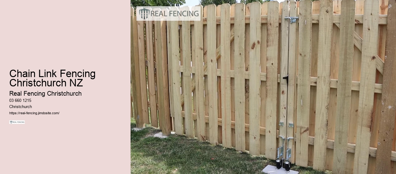 Chain Link Fencing Christchurch NZ