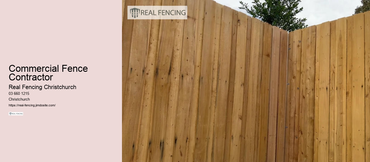 Commercial Fence Contractor